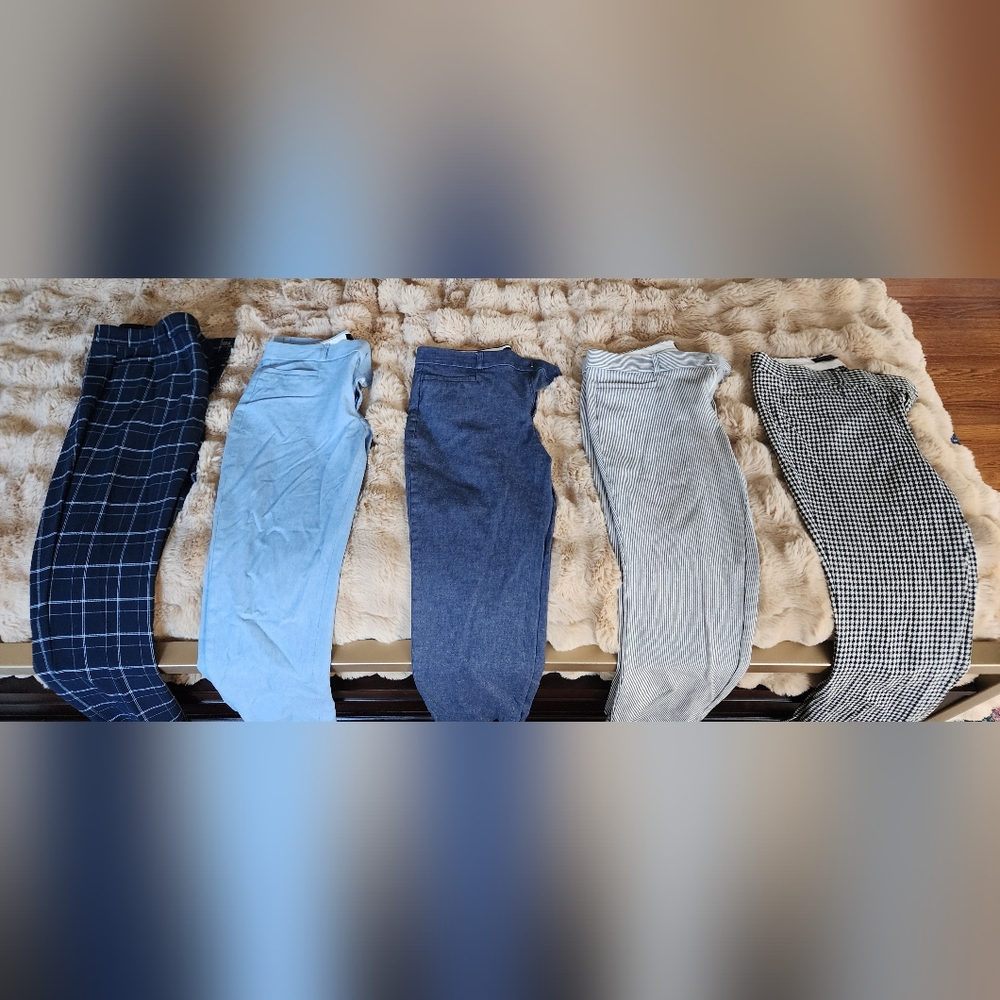 (5) pairs Banana Republic Sloan Pants - size 8